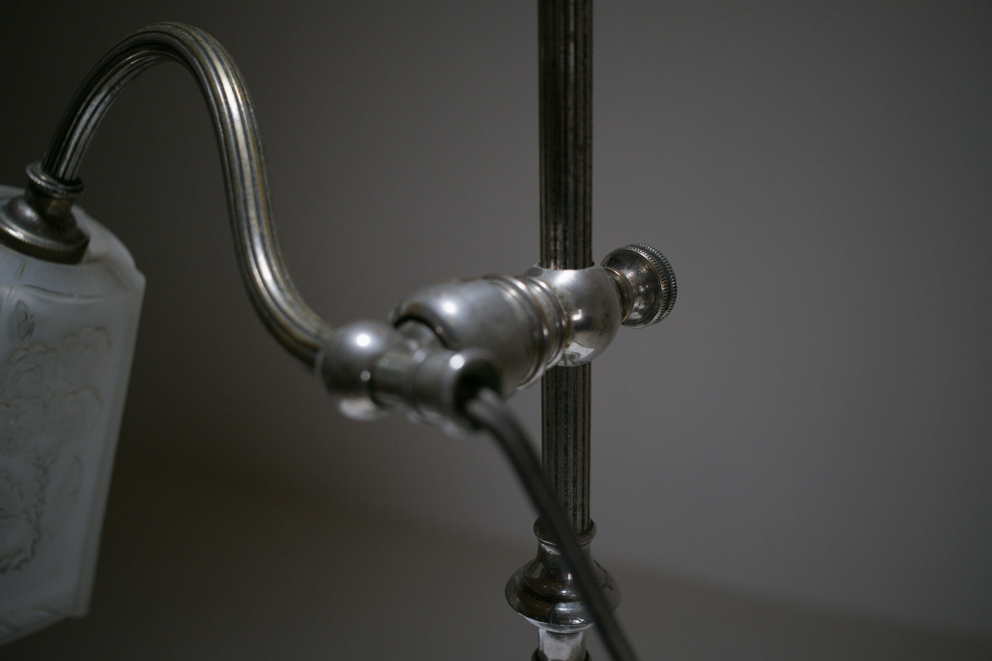 Lampe de bureau Art déco ajustable, vers 1930