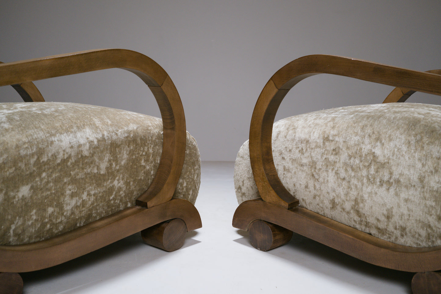 2 fauteuils "Parisienne d'ébenisterie". 1930