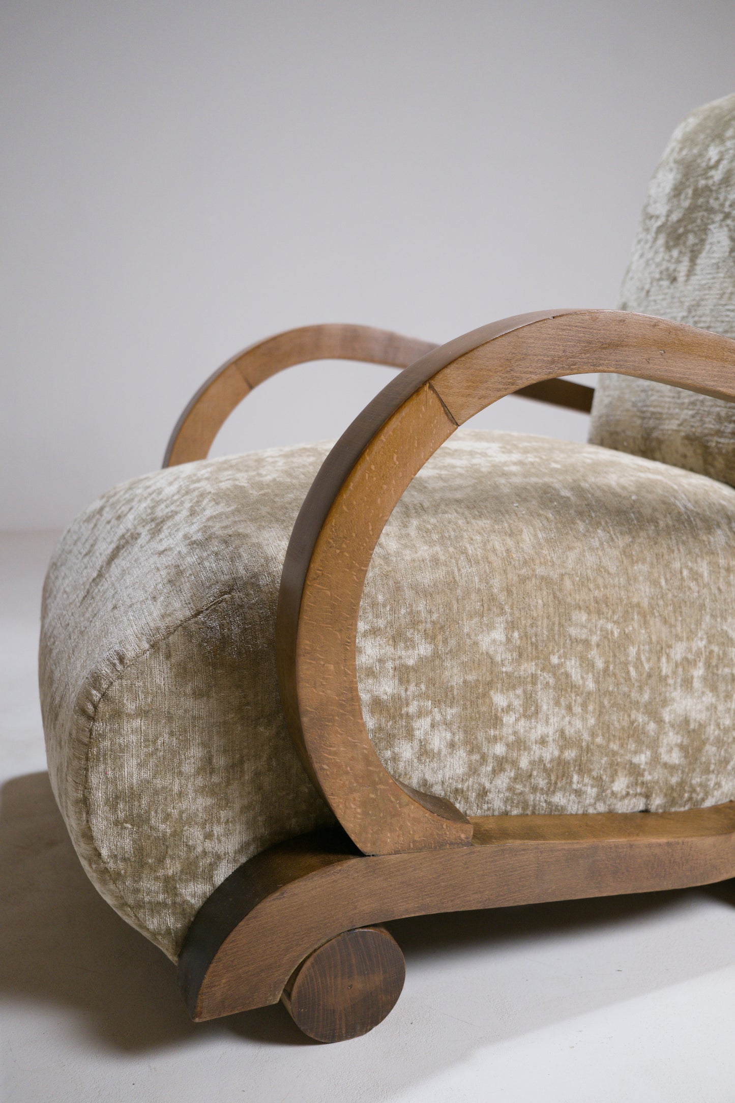 2 fauteuils "Parisienne d'ébenisterie". 1930