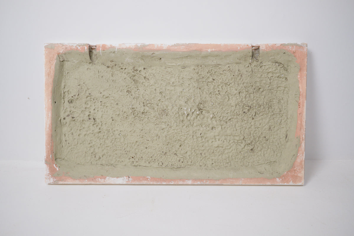 Moulded plaster bas-relief after greco-roman model