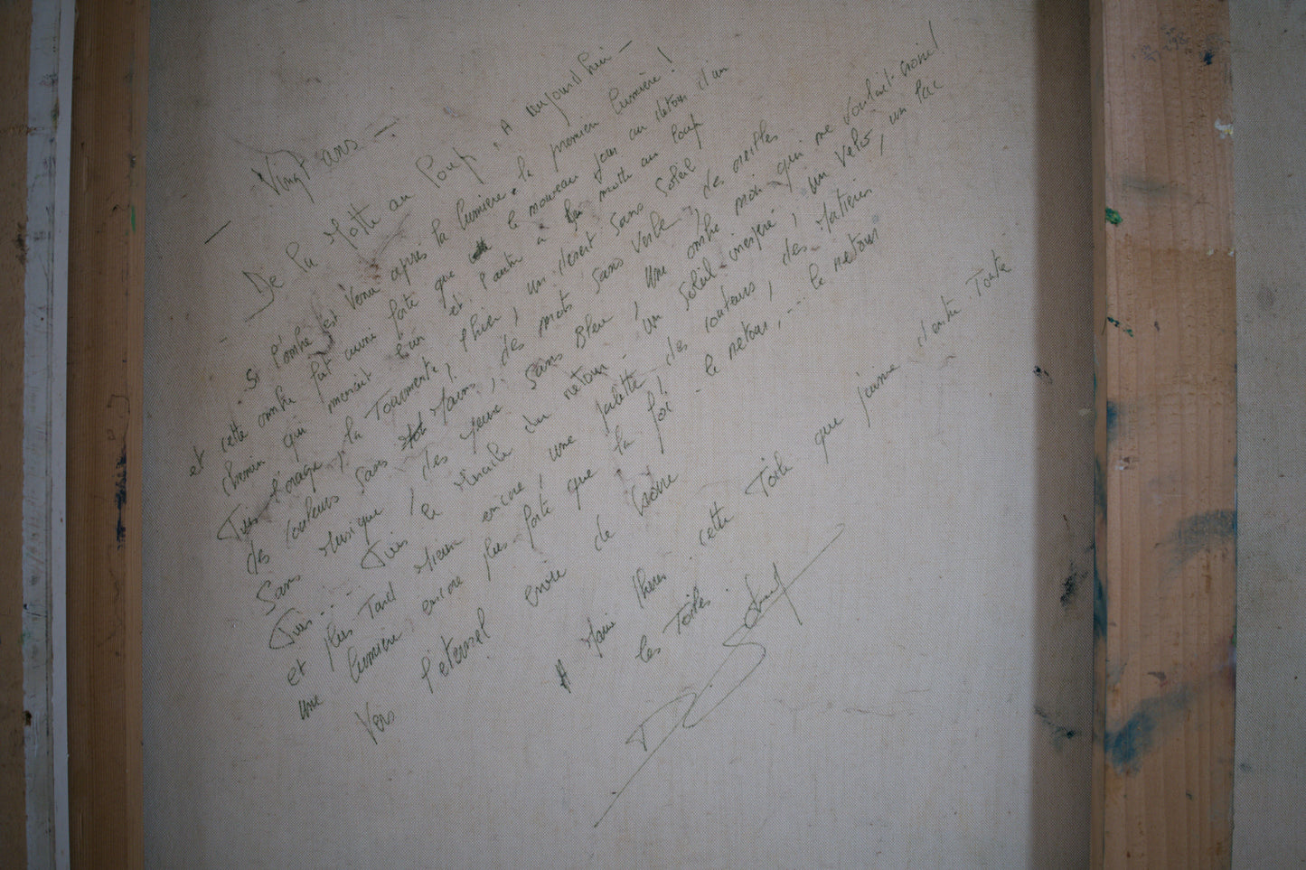 Huile sur toile postimpressionniste signée Sohier, 1980