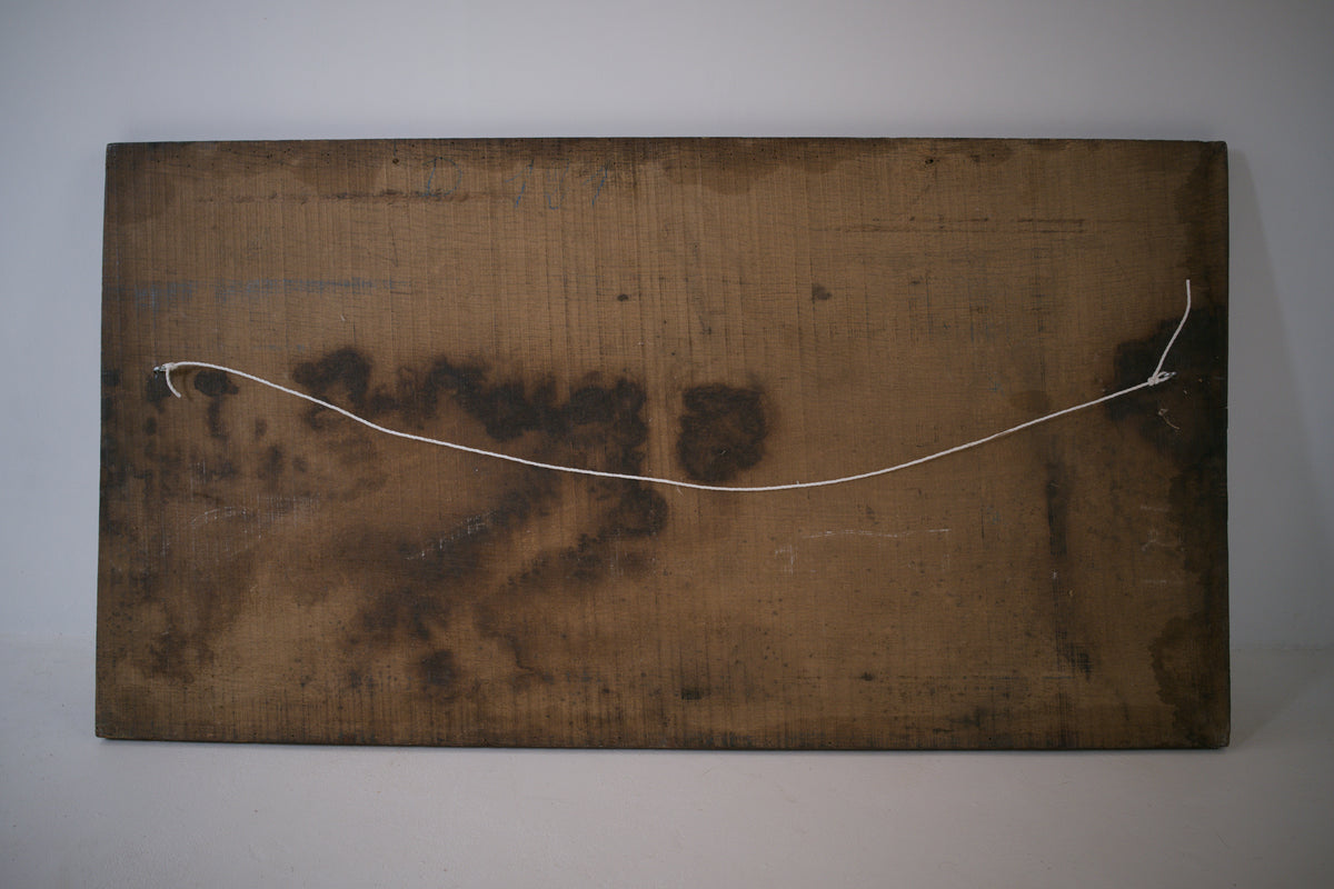 Large french carved wood panel, C1940