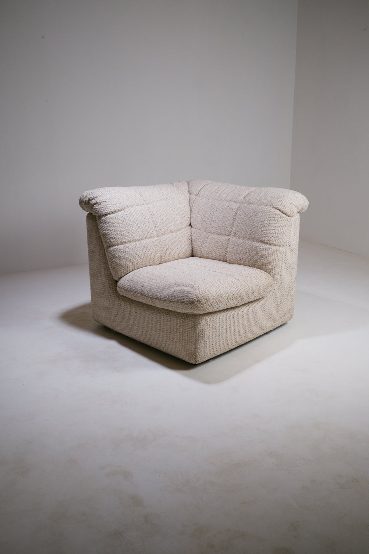 Sculptural Corner Lounge Chair, France, circa 1970–1980