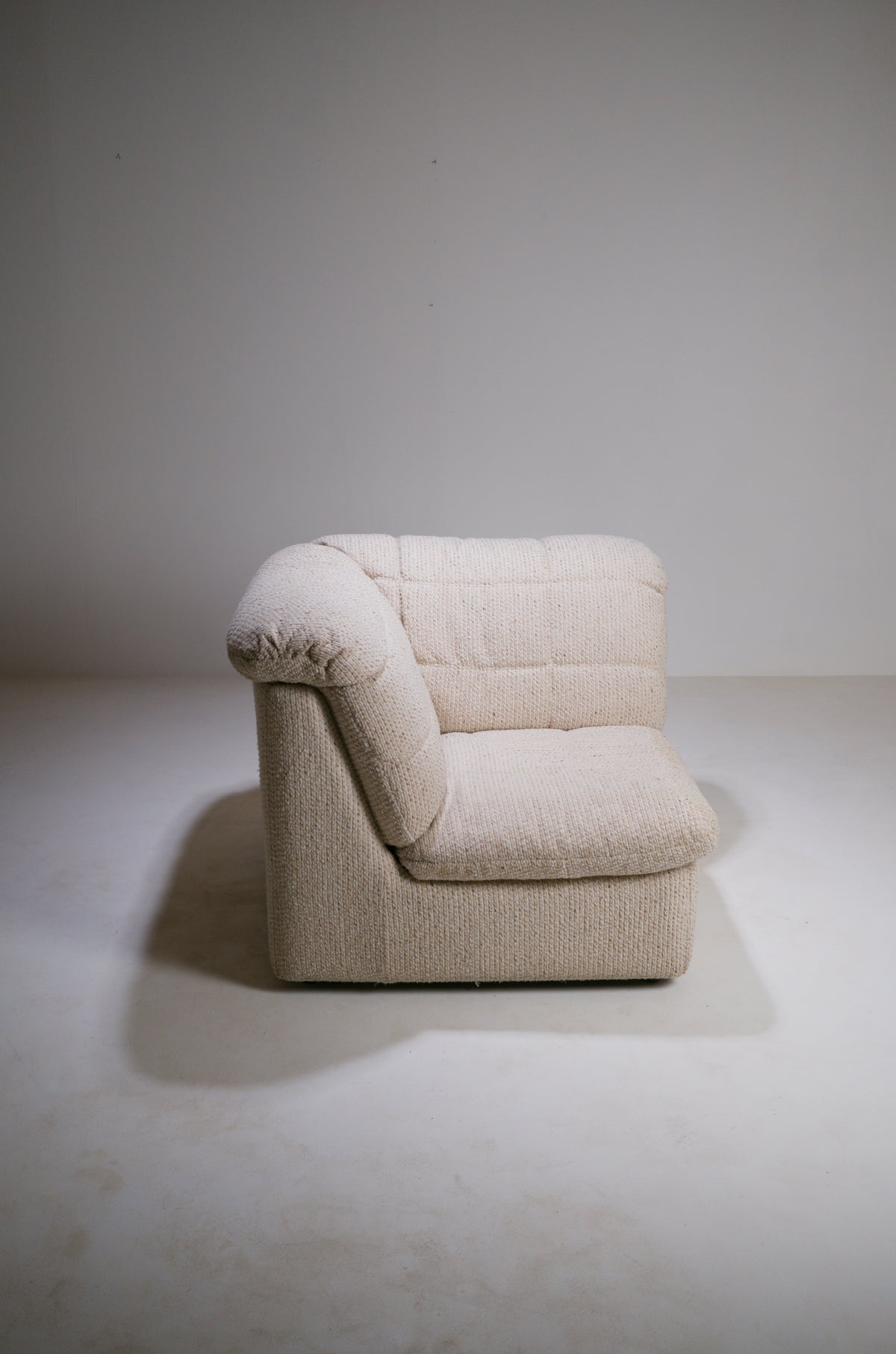Sculptural Corner Lounge Chair, France, circa 1970–1980