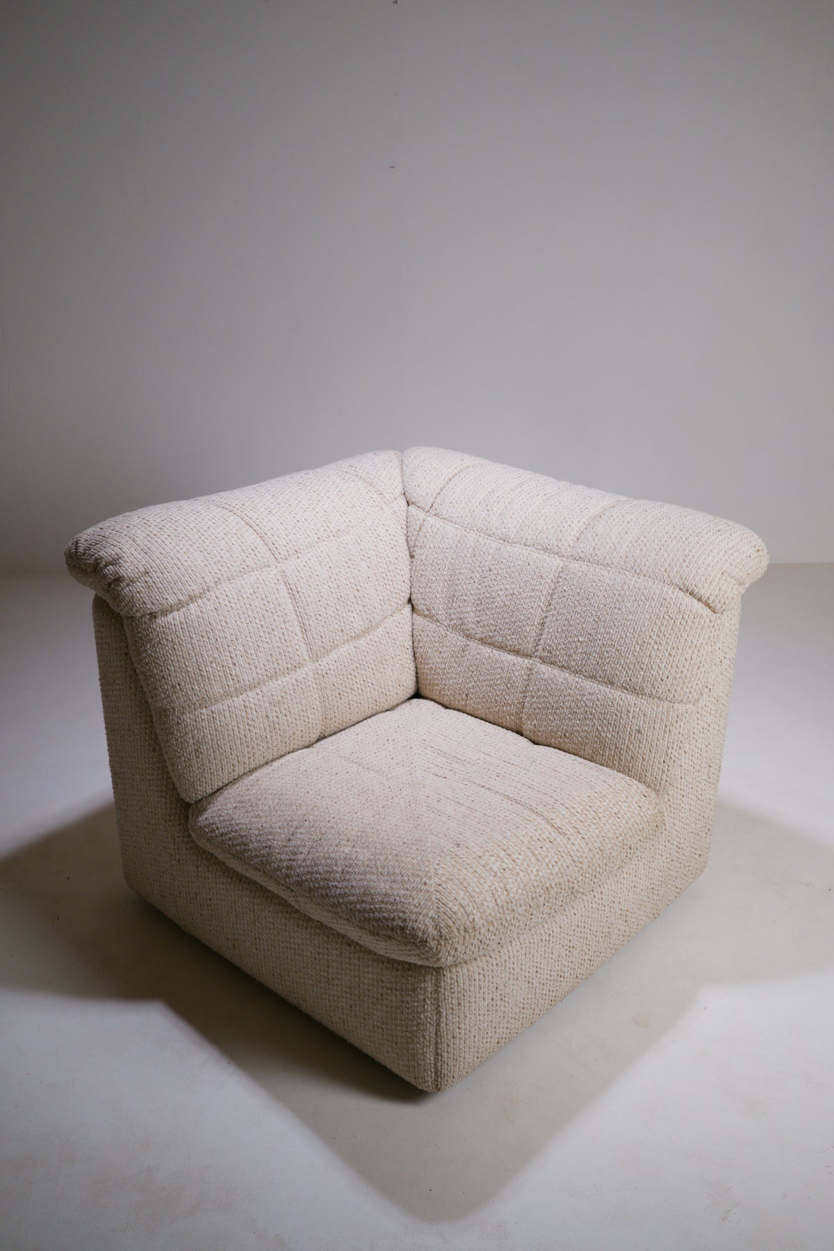 Sculptural Corner Lounge Chair, France, circa 1970–1980