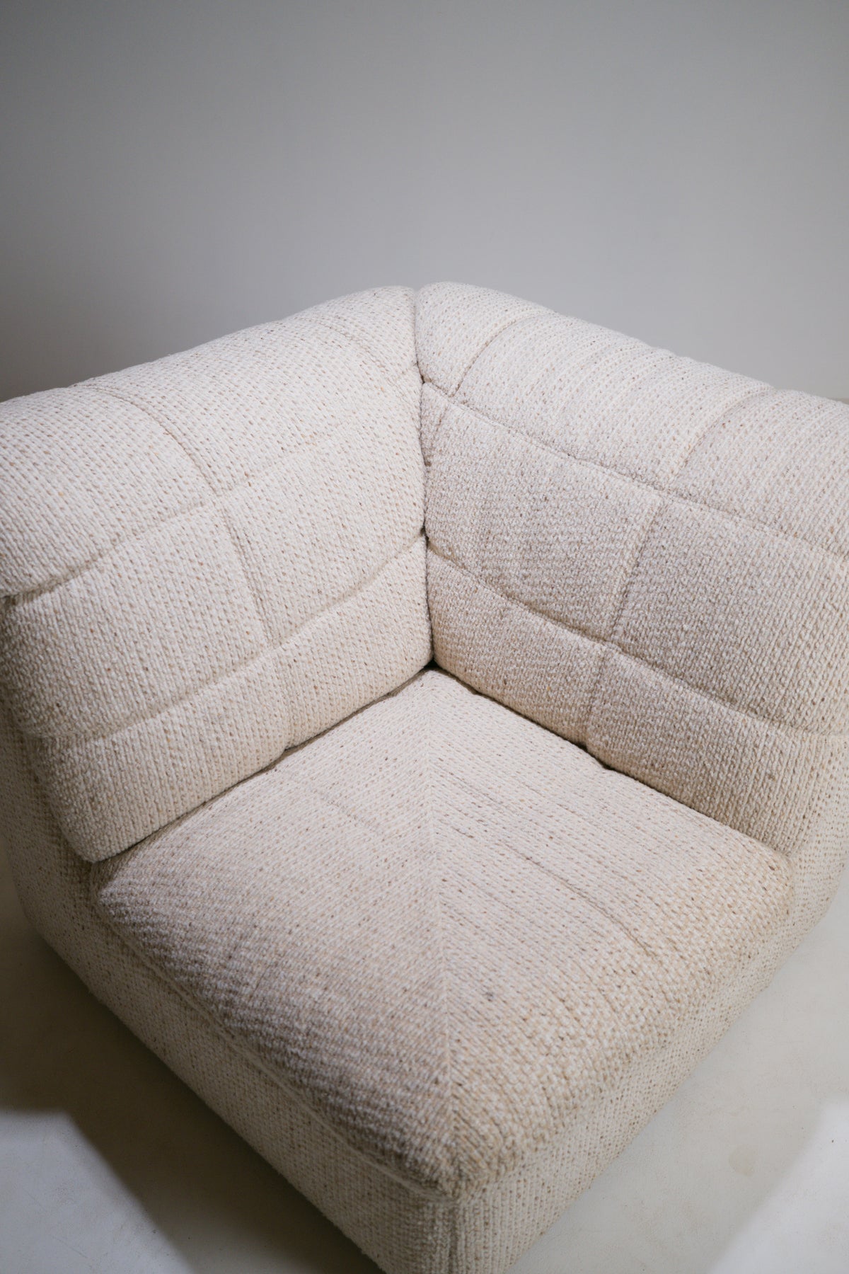 Sculptural Corner Lounge Chair, France, circa 1970–1980