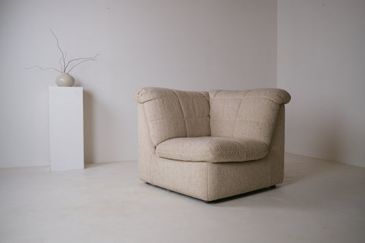 Sculptural Corner Lounge Chair, France, circa 1970–1980