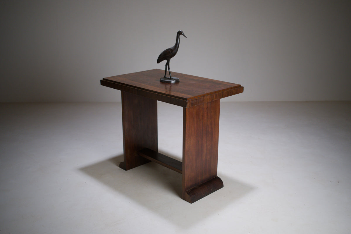 Table d'appoint Art déco en palissandre, vers 1930