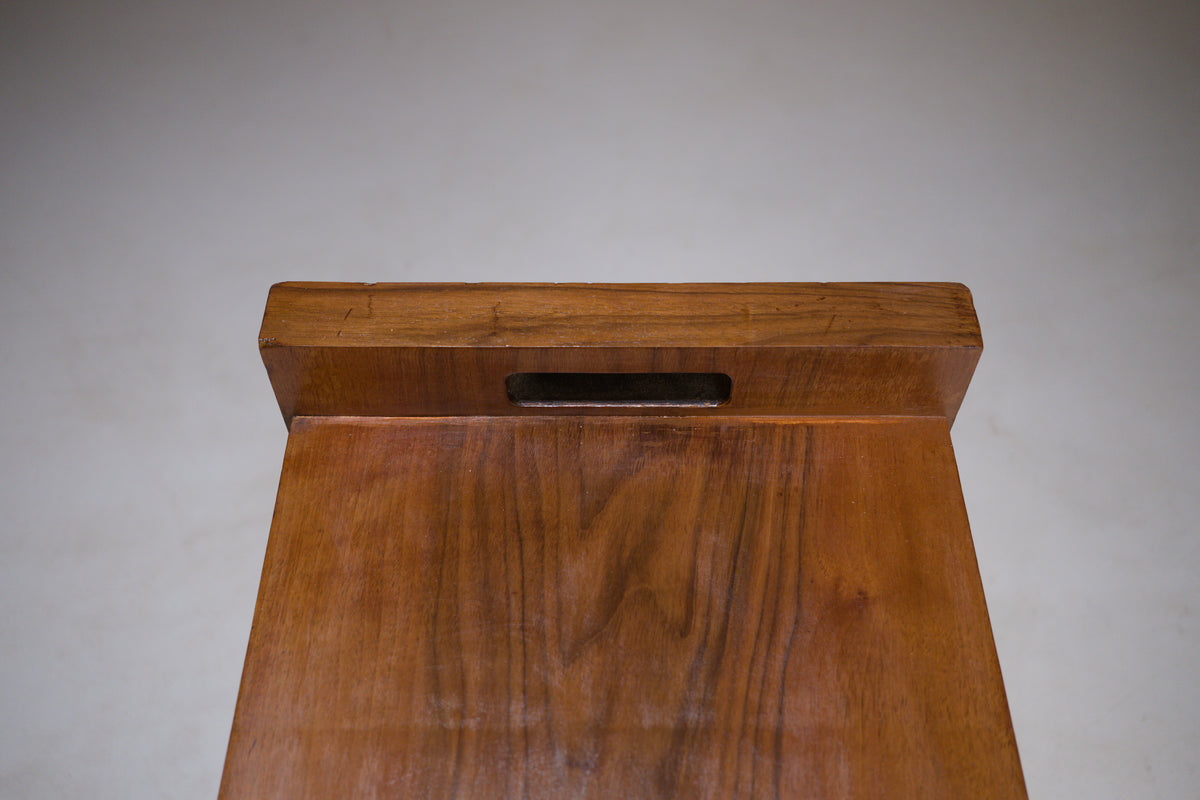 Rationalist veneered wood étagère, circa 1930