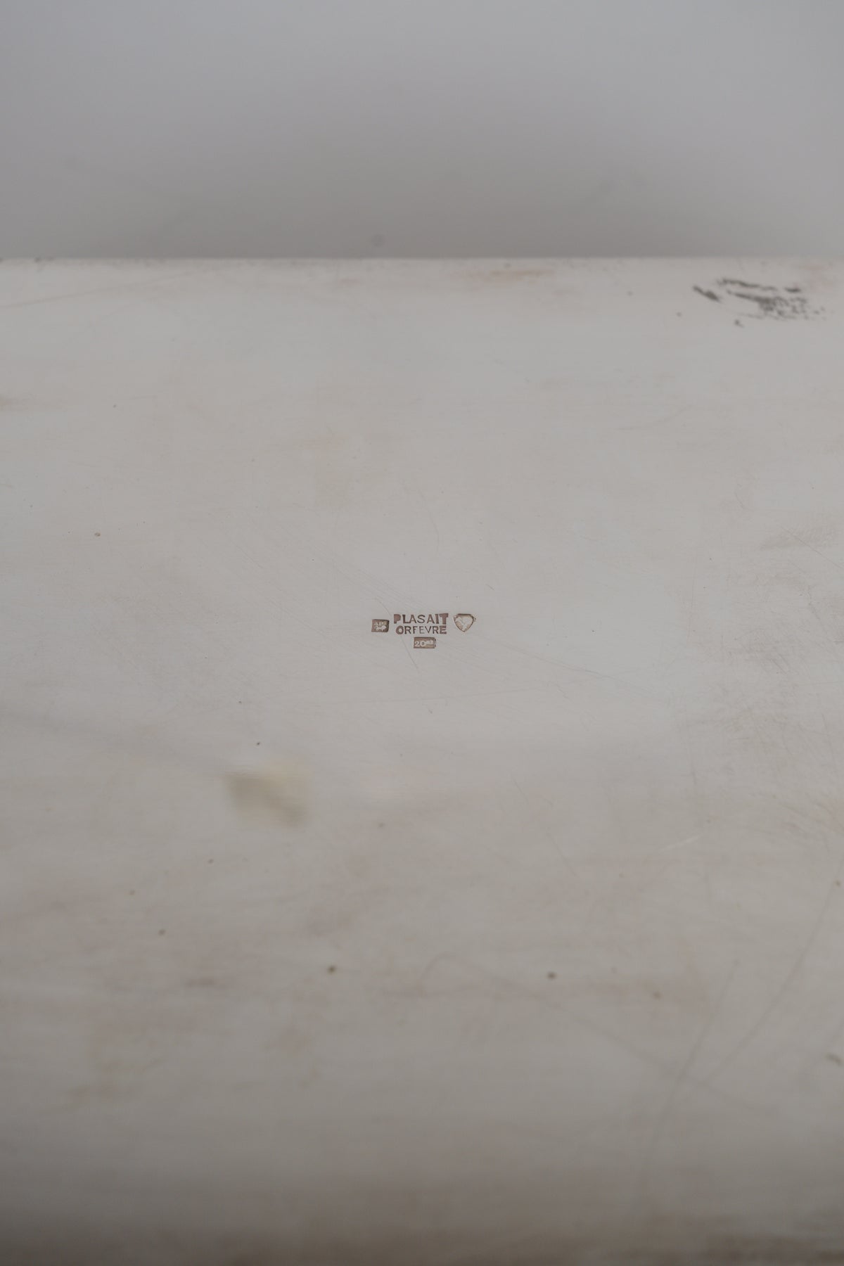 Modernist Silver-Plated Box. Plasait, Paris, circa 1930