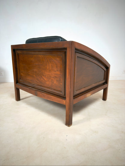 Fauteuil (2 disponibles) dans le goût de Tobia Scarpa