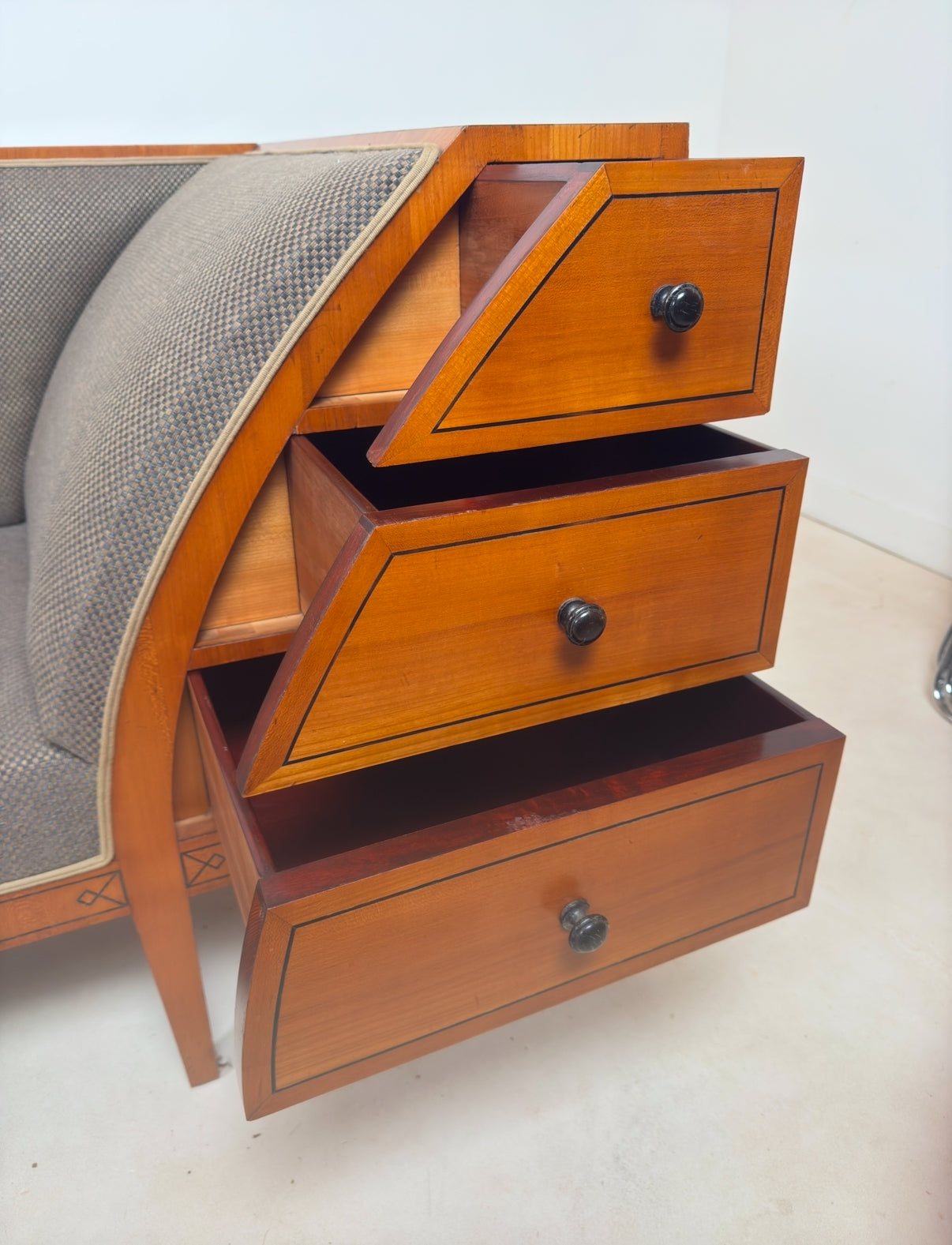 Banquette de style art déco