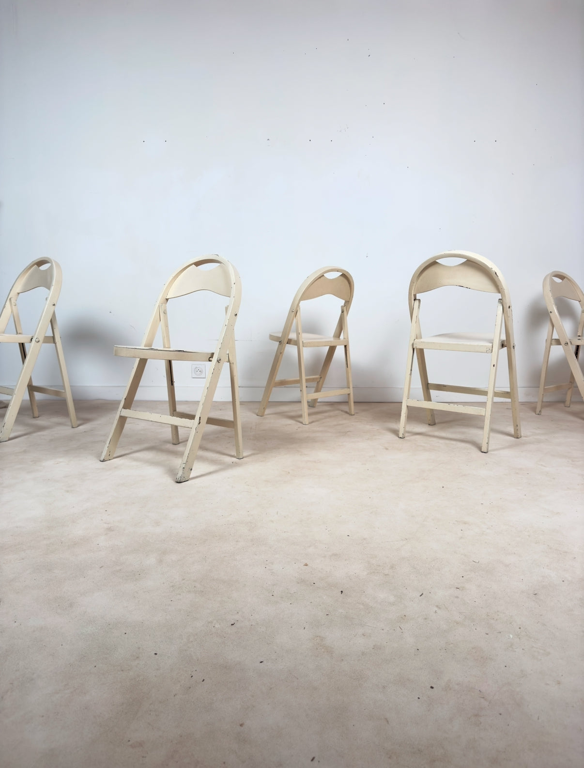 Ensemble de 5 chaises pliantes « B 751 » par Thonet Mundus