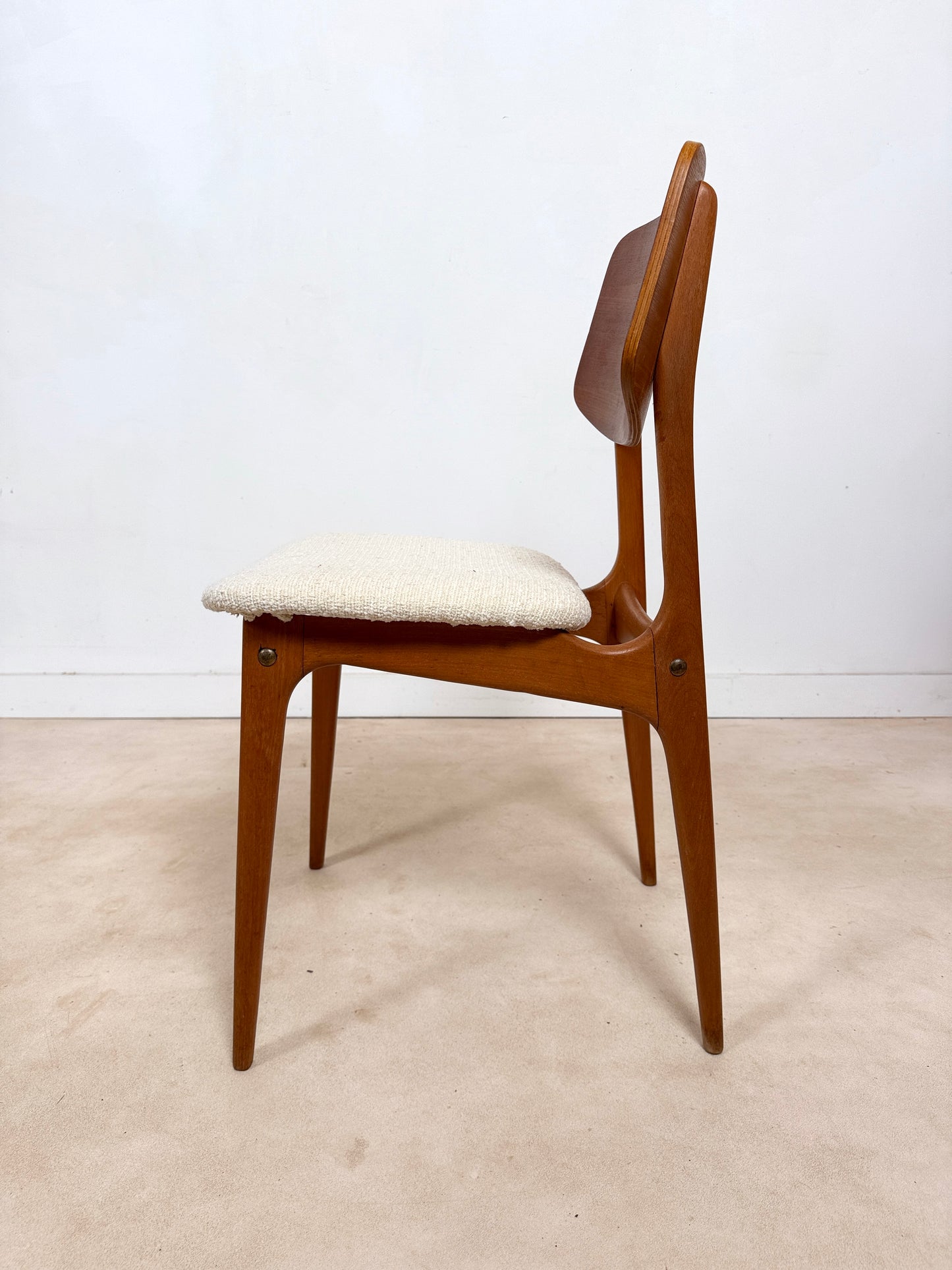 Ensemble de 4 chaises des années 60