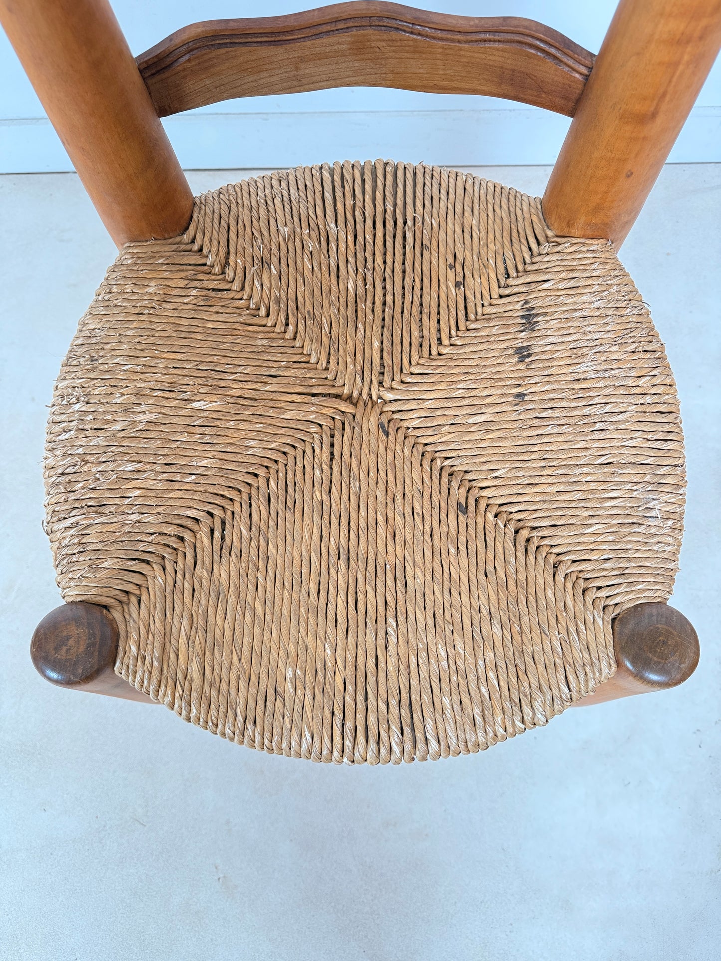 Ensemble de 4 chaises brutalistes
