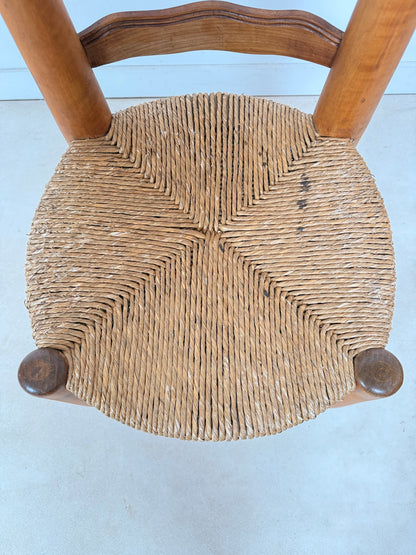 Ensemble de 4 chaises brutalistes