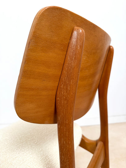 Ensemble de 4 chaises des années 60