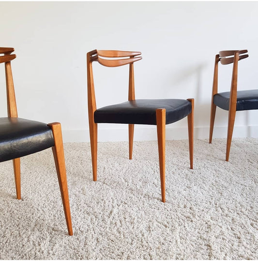 Ensemble de 4 chaises par Roche et Bobois