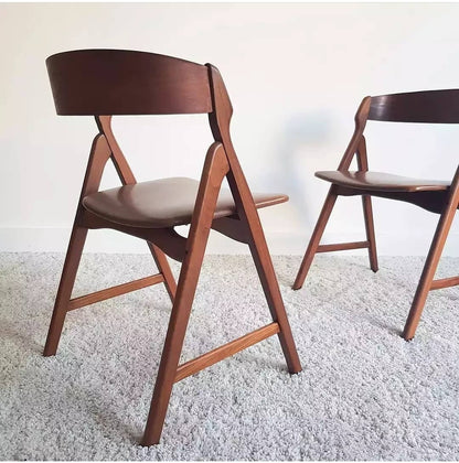 Ensemble de 4 chaises modèle 71 par Henning Kjaernulf
